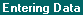 Topic: Entering Data
