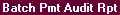 Report View: Cash Control Batch Payment Audit