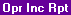 Report View: Operating Income Accrual Register