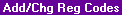 Topic: Add/Change Regional Codes