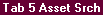 Screens: Application Asset Tab 5 - Asset Search