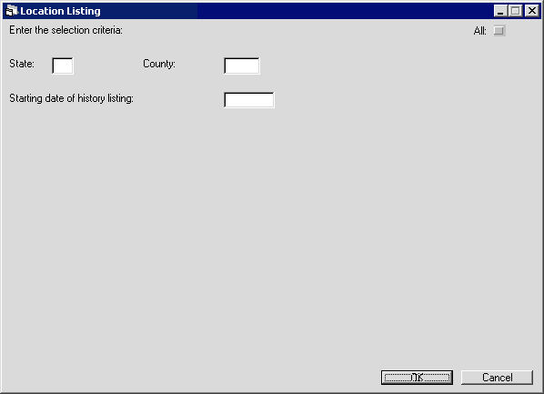 Selection criteria screen for R0915