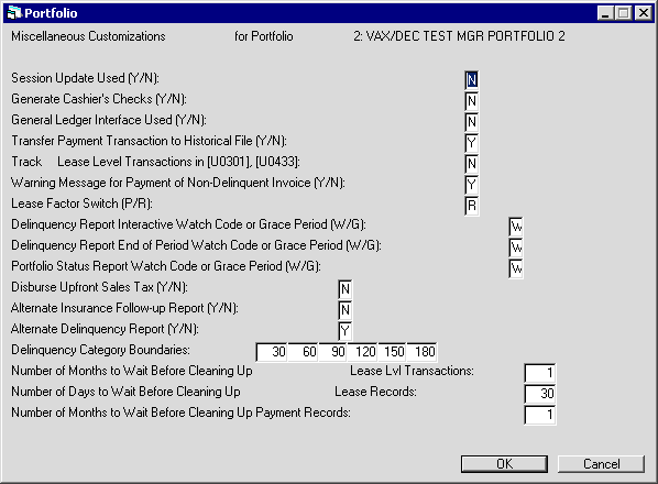Miscellaneous Customizations - Screen 3