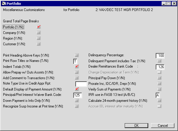 Miscellaneous Customizations - Screen 4