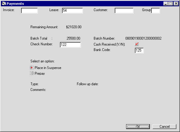 Credit Memo view for Payments update.