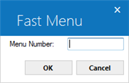 Fast Menu