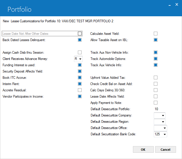 Accounting Settings