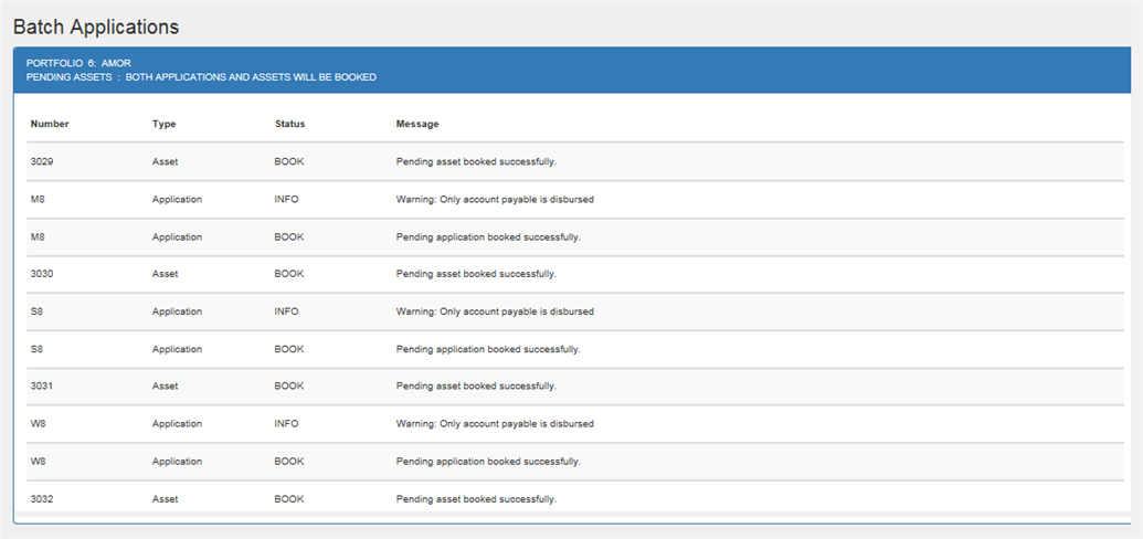 The Batch Application Audit report.