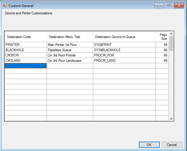 Device and Printer Customizations