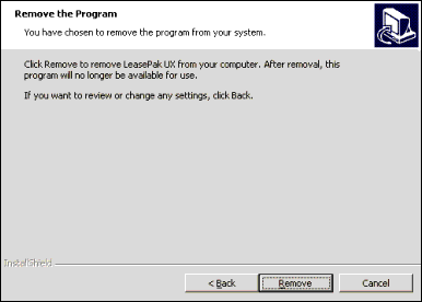 Remove option