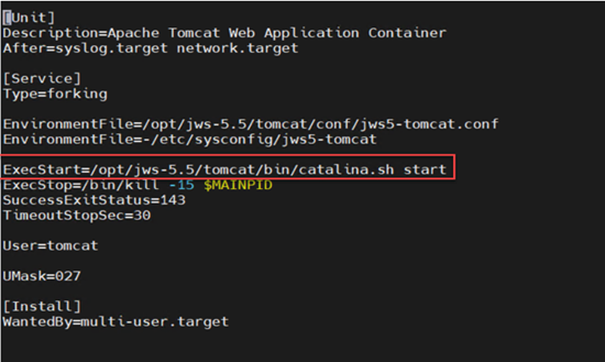 edit jws5 tomcat service